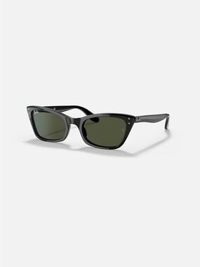 Ray-Ban Lady Burbank Black Cat-Eye Sunglasses